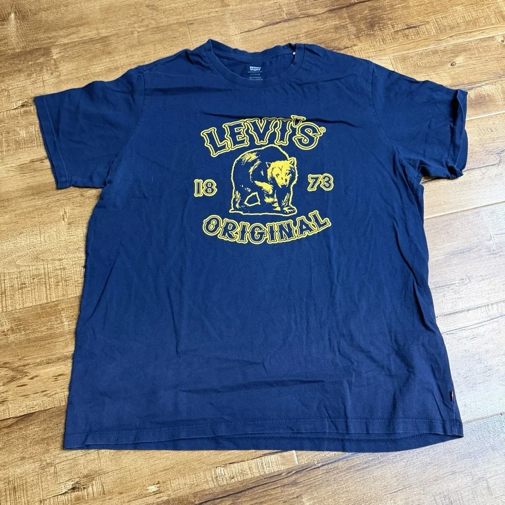 Levi's ~ Men's T-Shirt ~ Short Sleeve ~ 1873 Original ~ Comfortable Fit ~ Sz XL